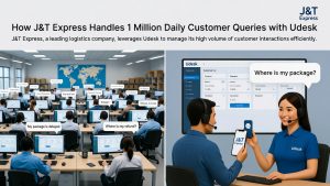 How J&T Express Handles 1 Million Daily Customer Queries with Udesk