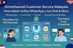 Omnichannel Customer Service Malaysia: How Udesk Unifies WhatsApp, Live Chat & More