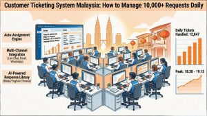 Customer Ticketing System Malaysia: How to Manage 10,000+ Requests Daily